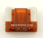 7.5 amp Low Profile Mini Fuse